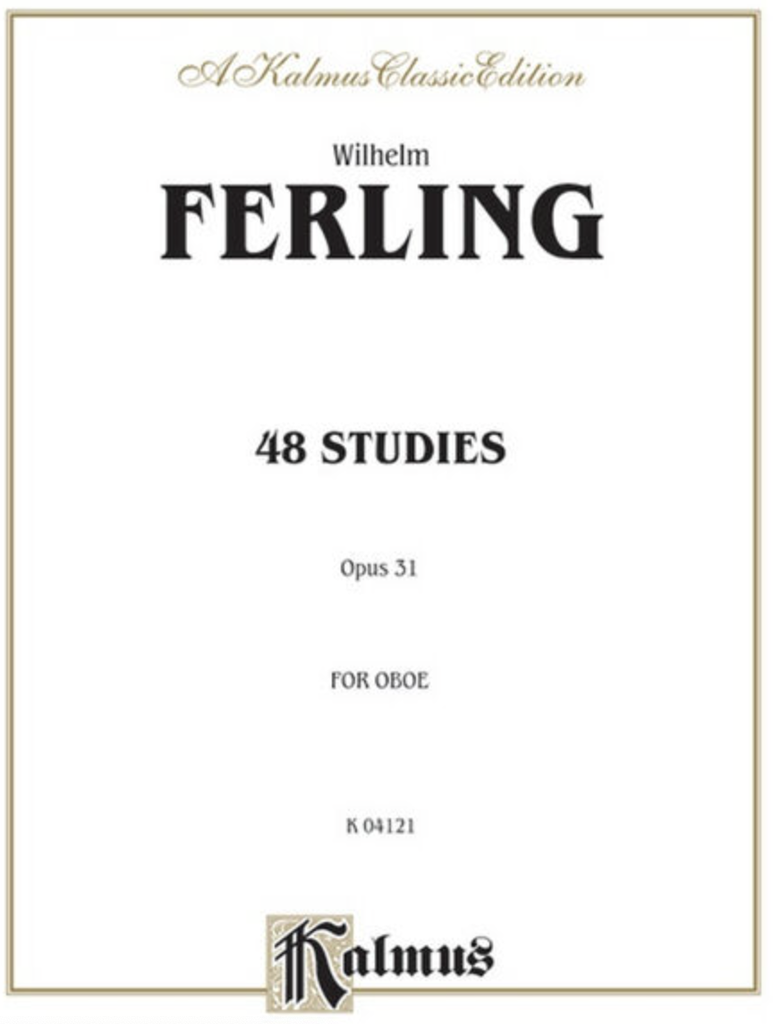 48 Studies for Oboe, Op. 31 - Nos. 1-5 - Exercises: 1 - 5