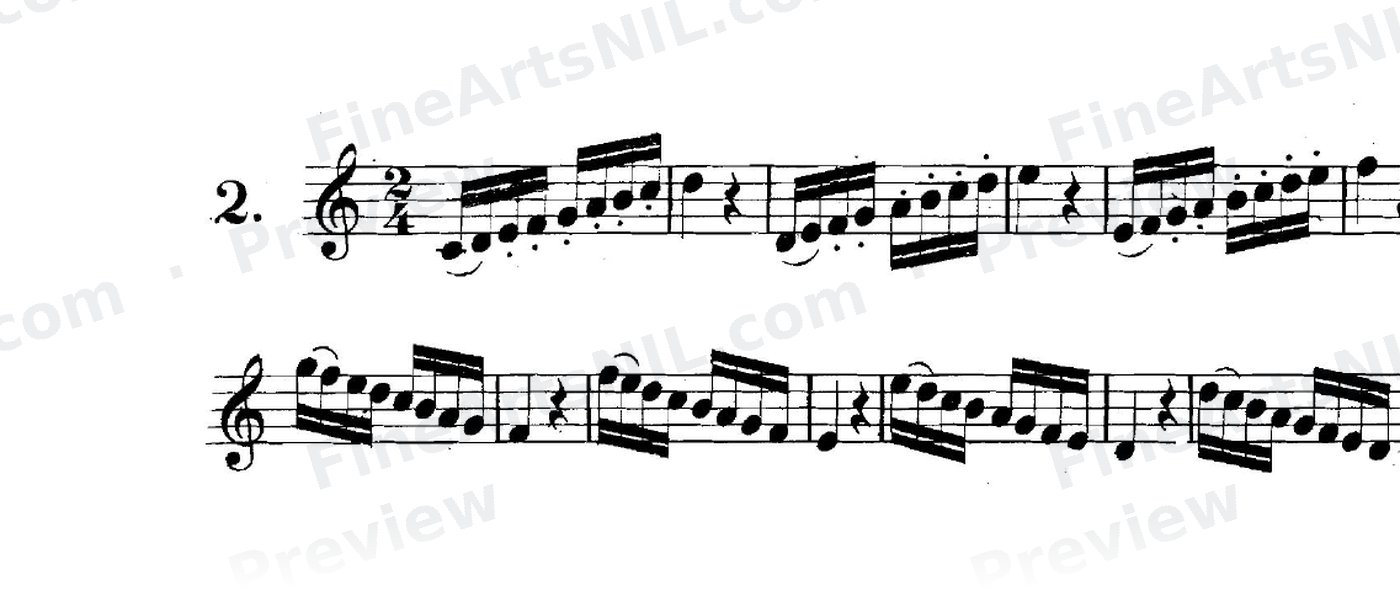 Scale Studies - Major Scales / No. 2