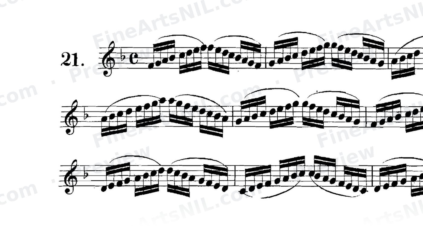 Scale Studies - Major Scales / No. 22