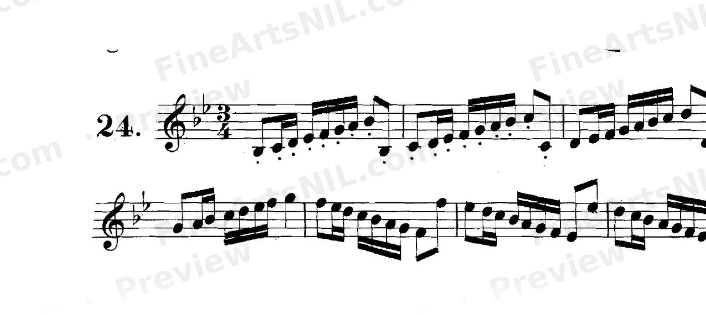 Scale Studies - Major Scales / No. 24