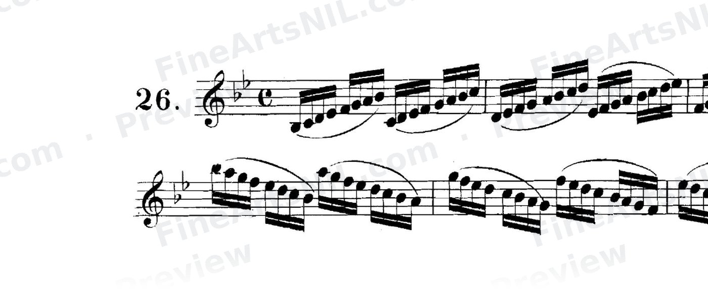 Scale Studies - Major Scales / No. 26