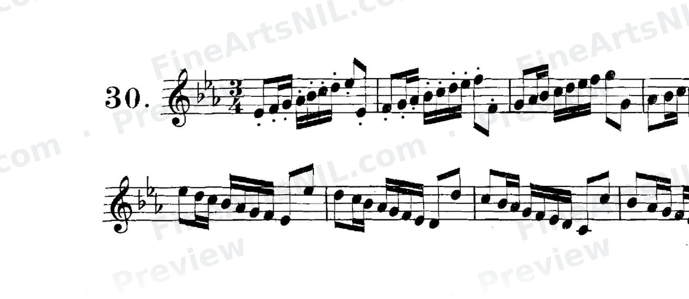 Scale Studies - Major Scales / No. 30