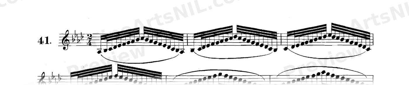 Scale Studies - Major Scales / No. 40