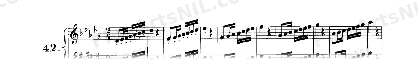 Scale Studies - Major Scales / No. 42