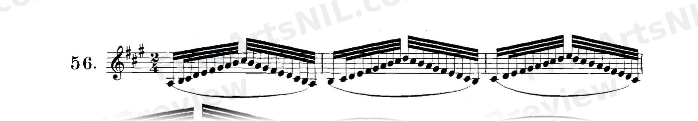 Scale Studies - Major Scales / No. 56