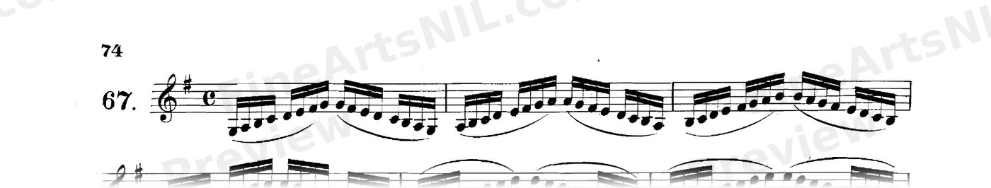 Scale Studies - Major Scales / No. 67