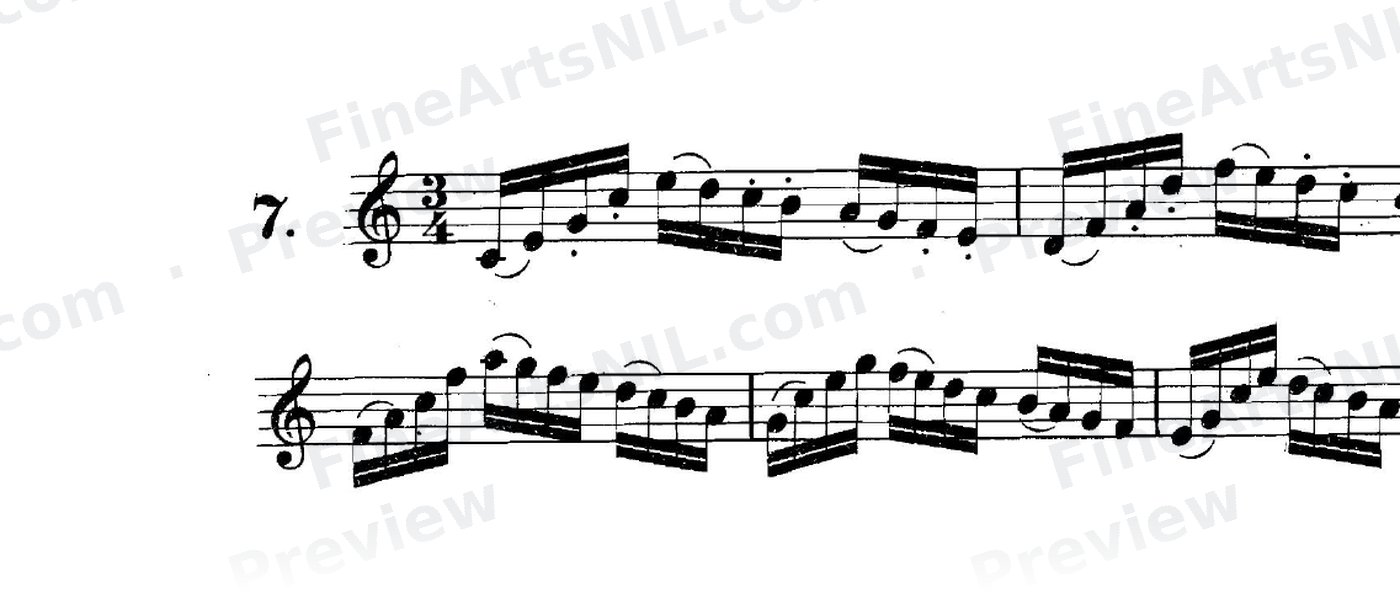 Scale Studies - Major Scales / No. 7