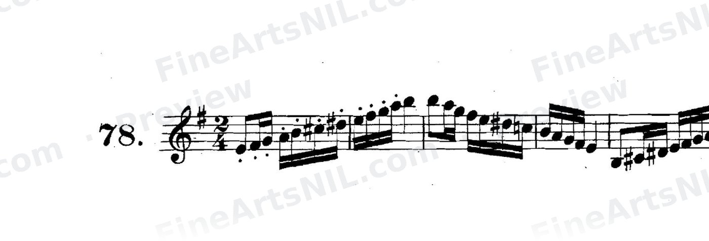 Scale Studies - Minor Scales / No. 78