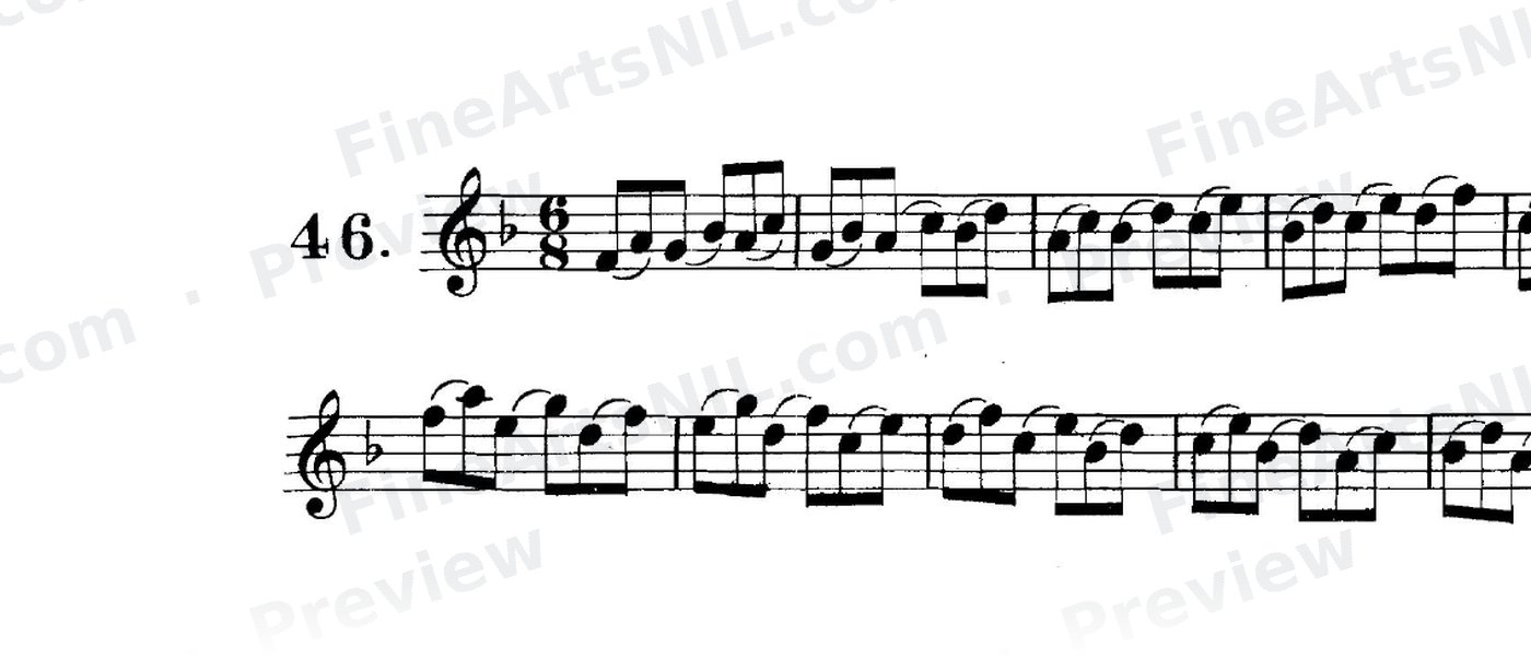 Studies on the Slur (or Legato) / No. 46