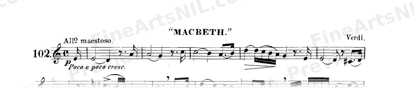The Art of Phrasing / No. 102 / Macbeth.
