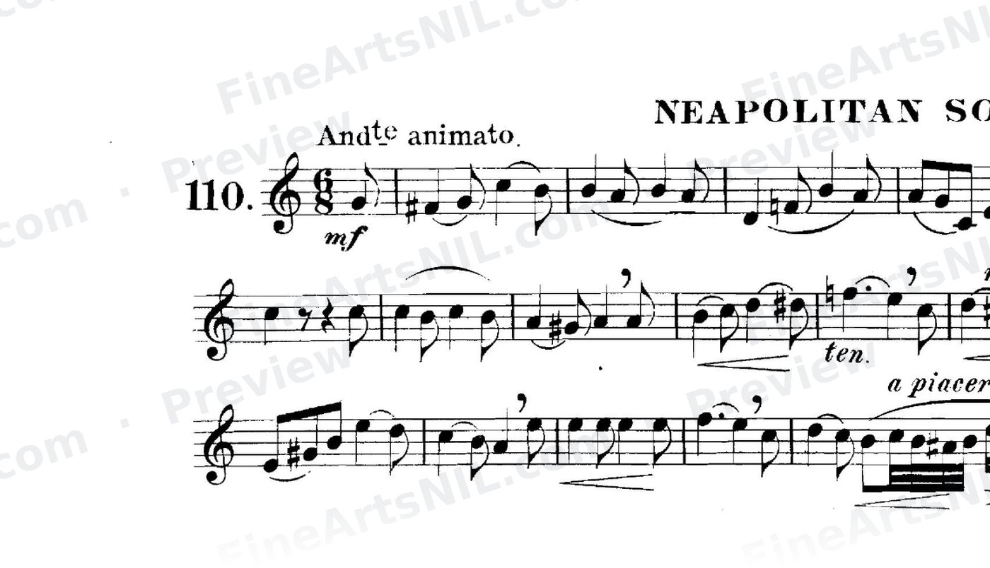 The Art of Phrasing / No. 110 / Neapolitan Song.