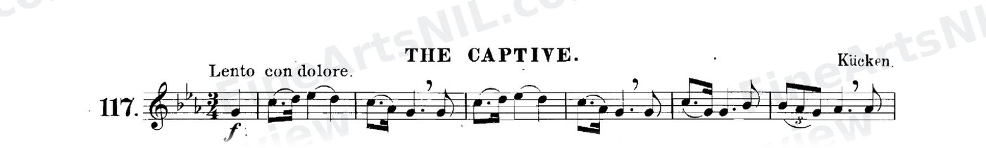 The Art of Phrasing / No. 117 / The Captive.