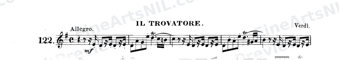 The Art of Phrasing / No. 122 / Il Trovatore.