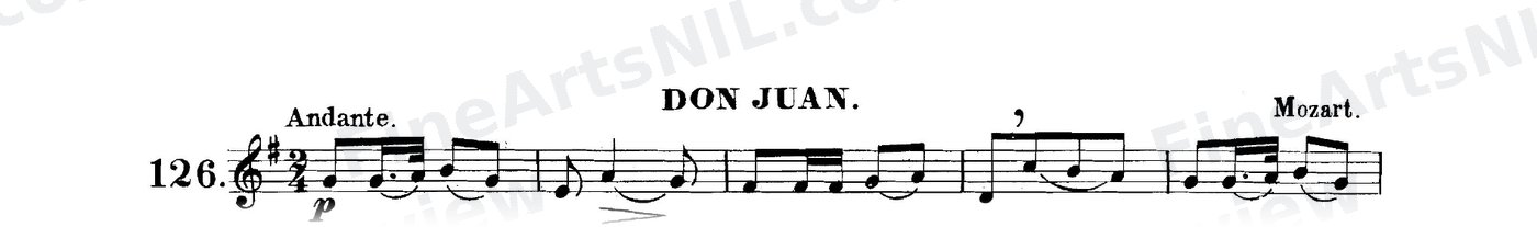 The Art of Phrasing / No. 126 / Don Juan.