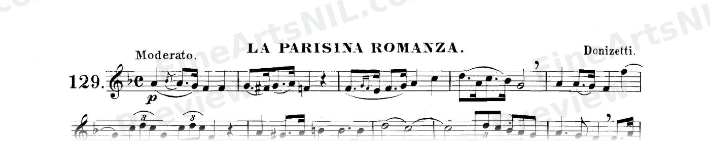 The Art of Phrasing / No. 129 / La Parisina Romanza.