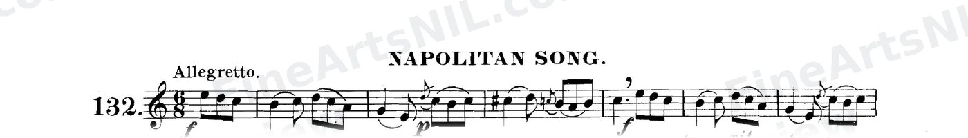 The Art of Phrasing / No. 132 / Napolitan Song.