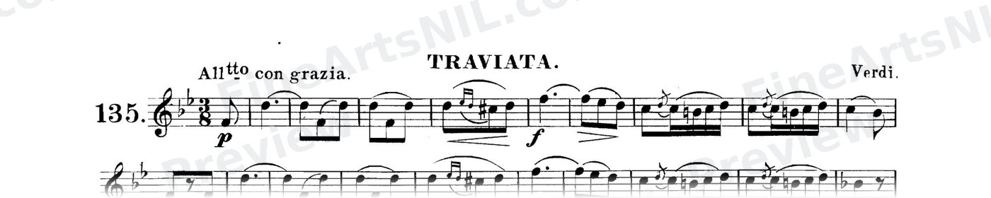 The Art of Phrasing / No. 135 / Traviata.