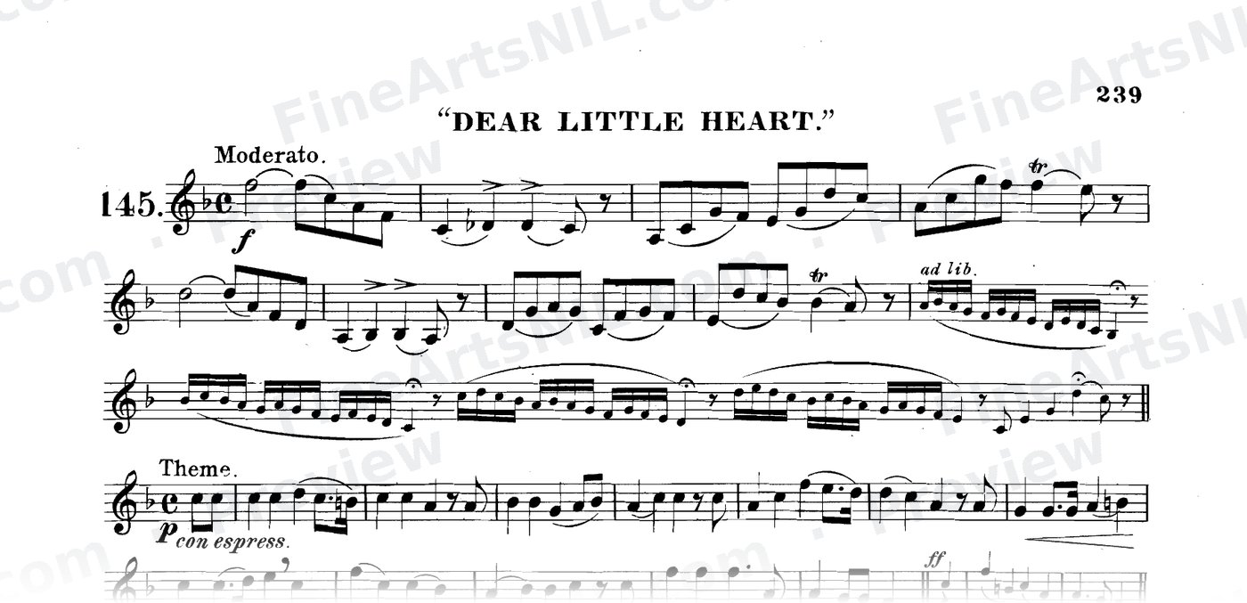 The Art of Phrasing / No. 145 / Dear Little Heart.