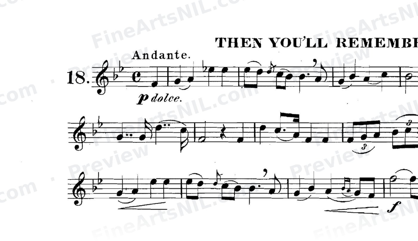 The Art of Phrasing / No. 18 / Then You'll Remember Me.