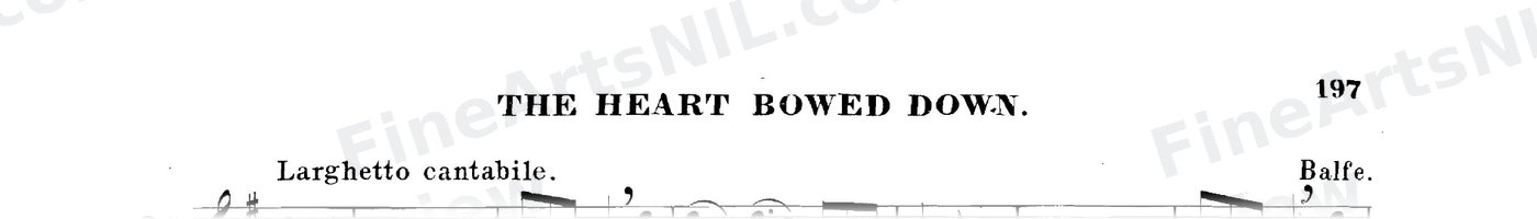 The Art of Phrasing / No. 24 / The Heart Bowed Down.