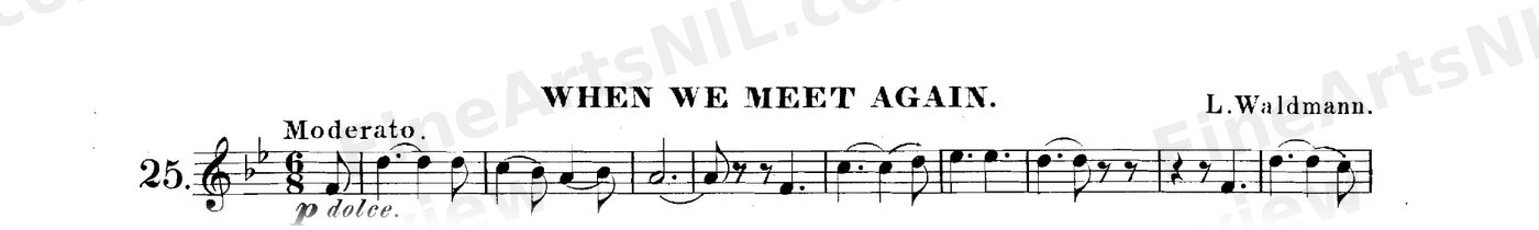 The Art of Phrasing / No. 25 / When We Meet Again.