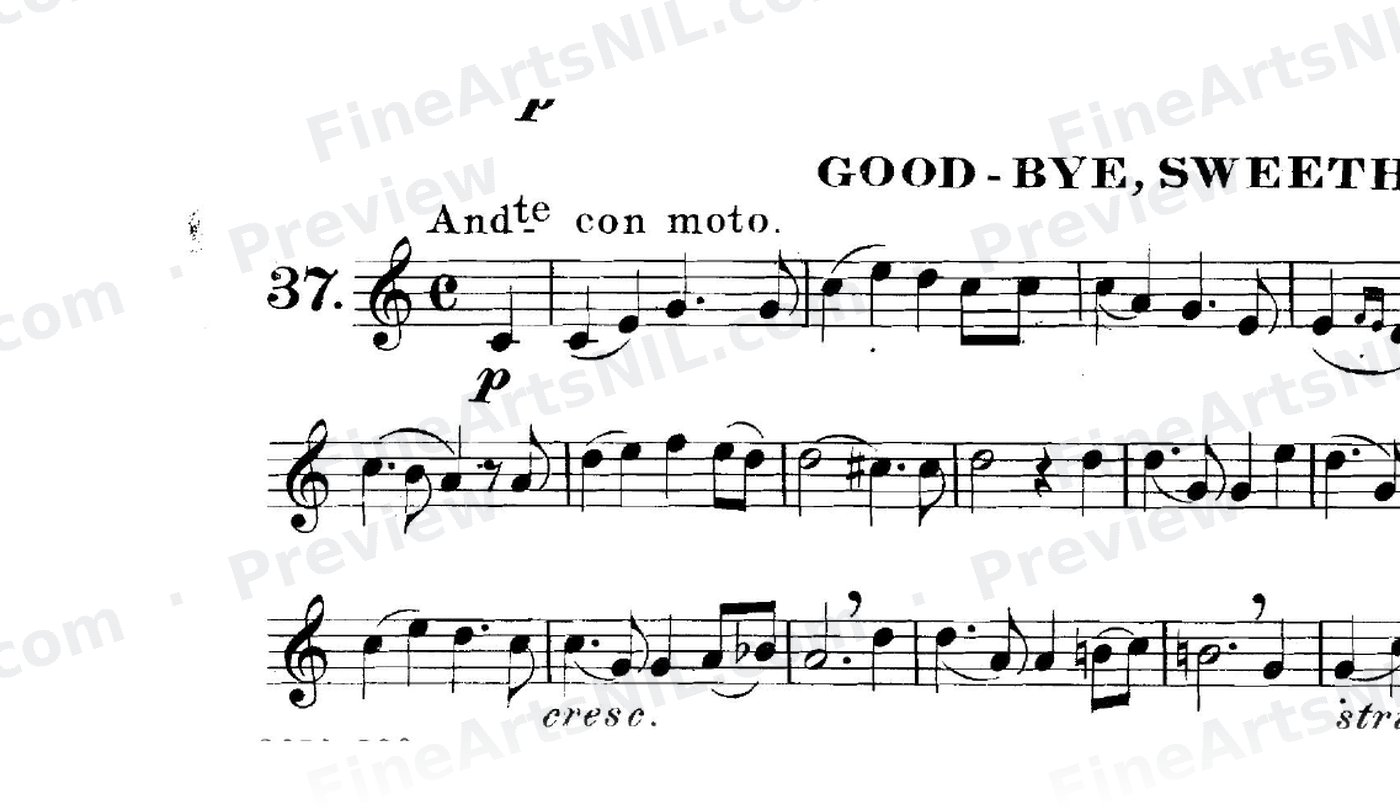 The Art of Phrasing / No. 37 / Good-Bye, Sweetheart.
