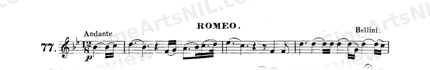 The Art of Phrasing / No. 77 / Romeo.
