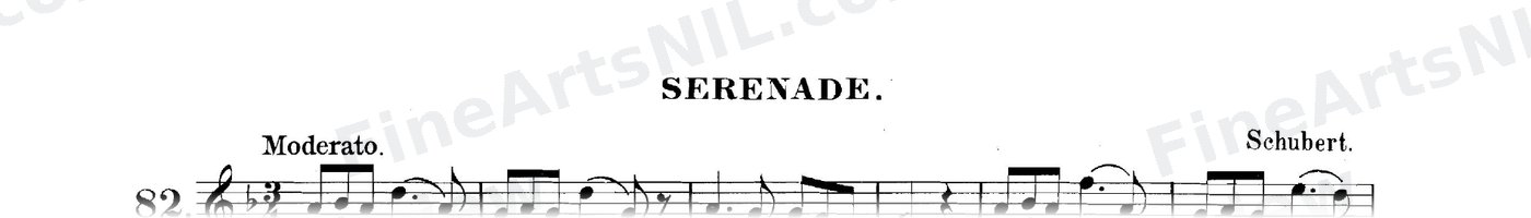 The Art of Phrasing / No. 82 / Serenade.