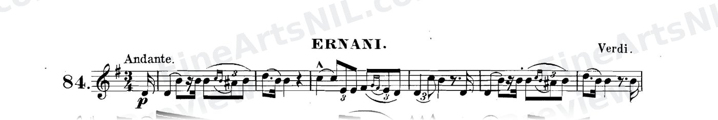 The Art of Phrasing / No. 84 / Ernani.
