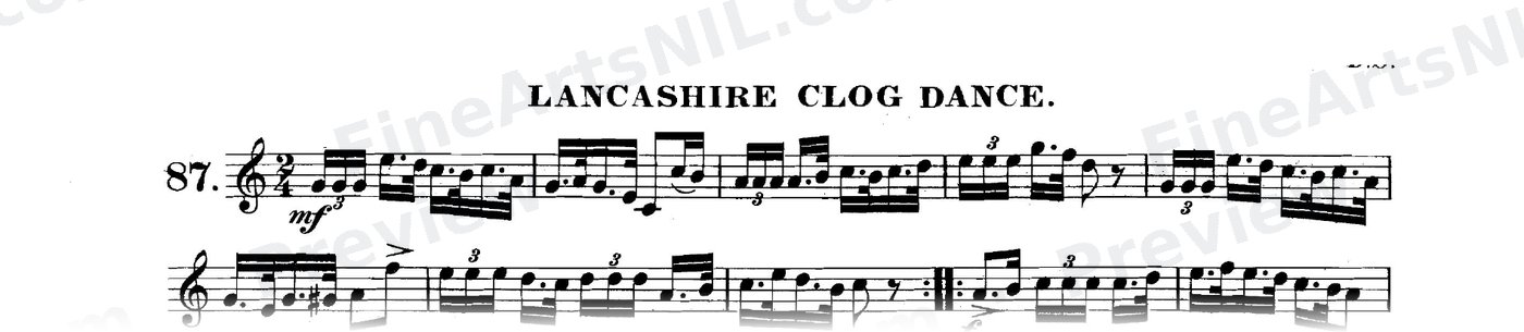 The Art of Phrasing / No. 87 / Lancashire Clog Dance.