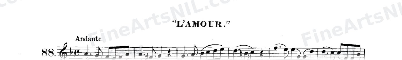 The Art of Phrasing / No. 88 / L'Amour.