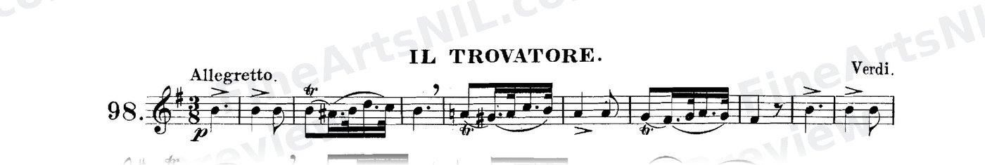 The Art of Phrasing / No. 98 / Il Trovatore.