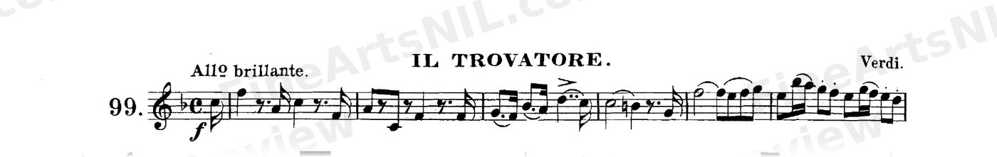 The Art of Phrasing / No. 99 / Il Trovatore.