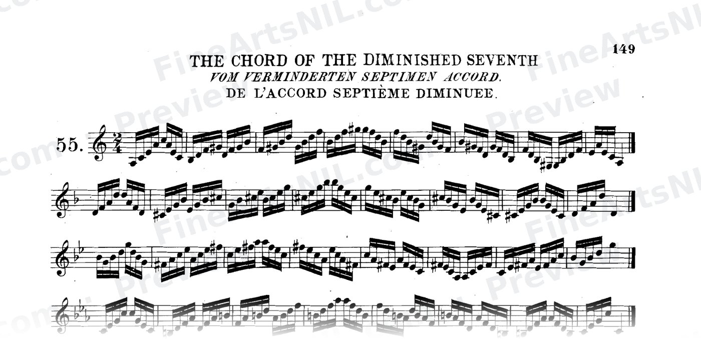 The Chord of the Diminished Seventh / No. 55