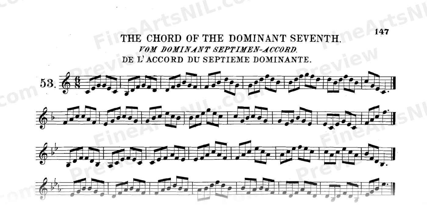 The Chord of the Dominant Seventh / No. 53