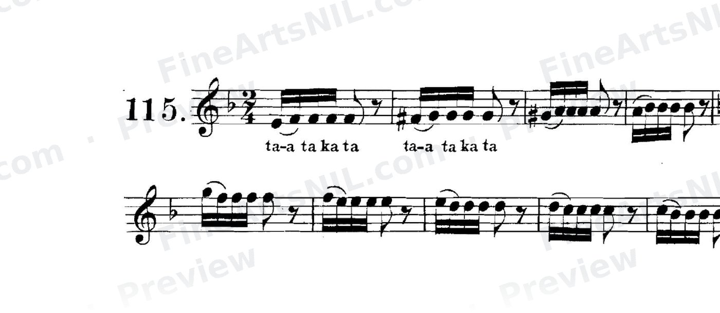 The Slur and Double Tonguing / No. 115