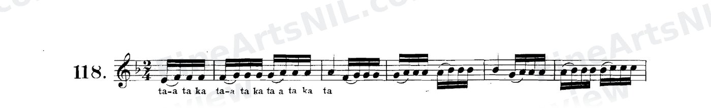 The Slur and Double Tonguing / No. 118