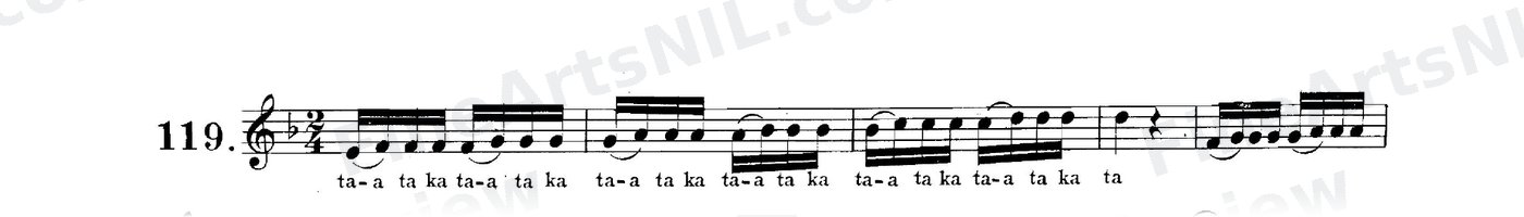 The Slur and Double Tonguing / No. 119