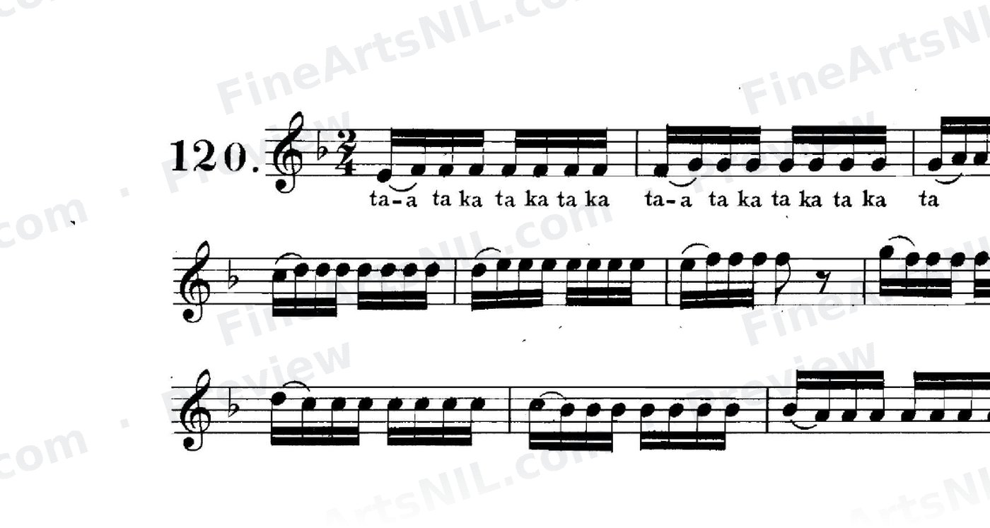 The Slur and Double Tonguing / No. 120