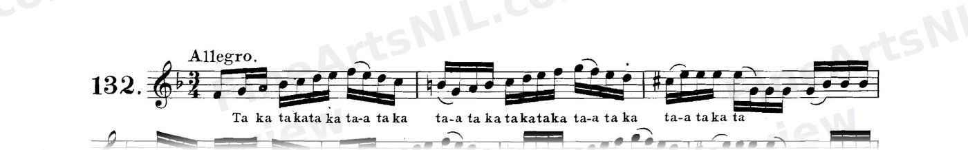 The Slur and Double Tonguing / No. 132