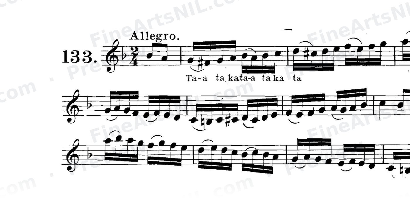 The Slur and Double Tonguing / No. 133