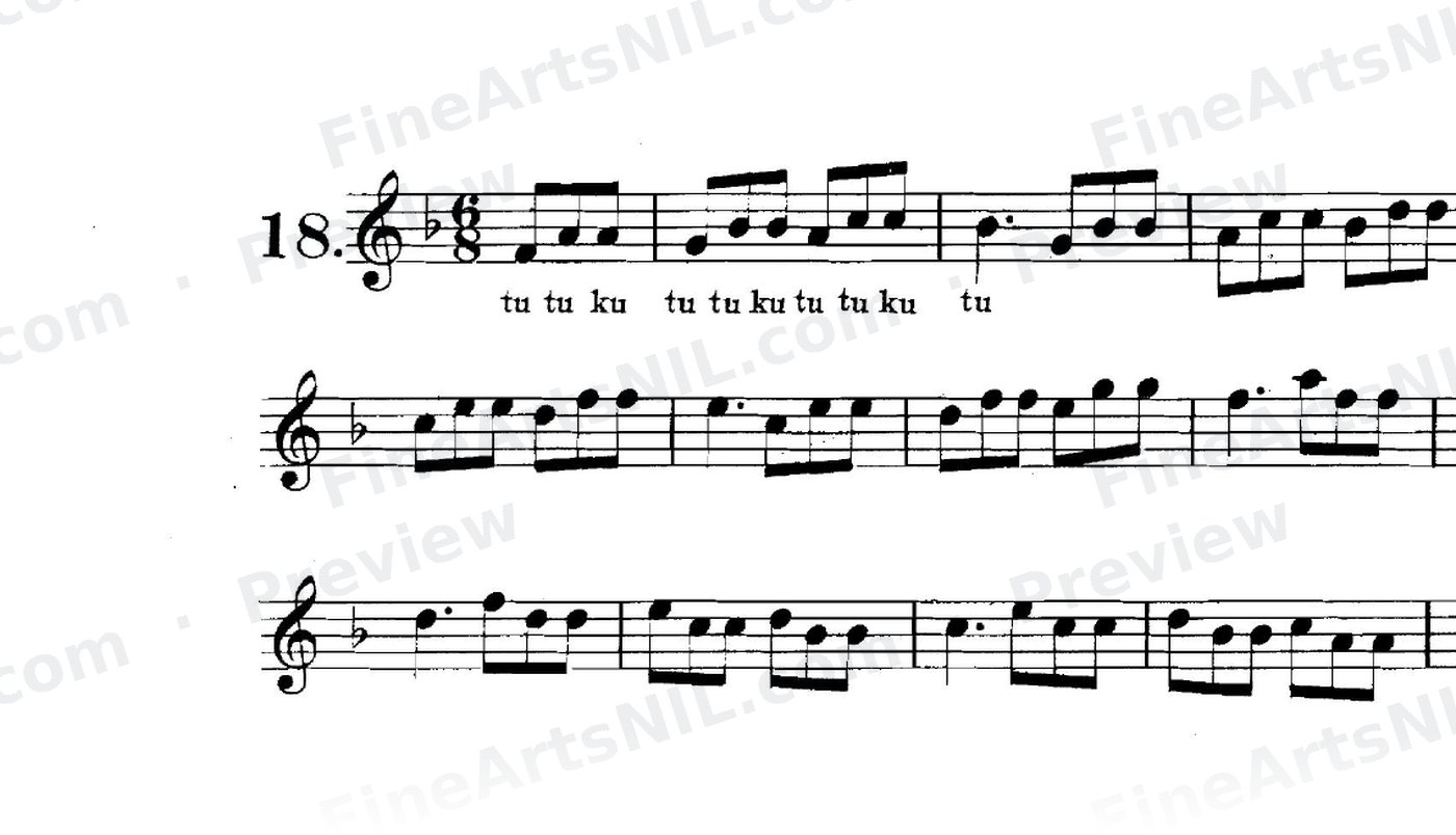 Triple Tonguing / No. 18