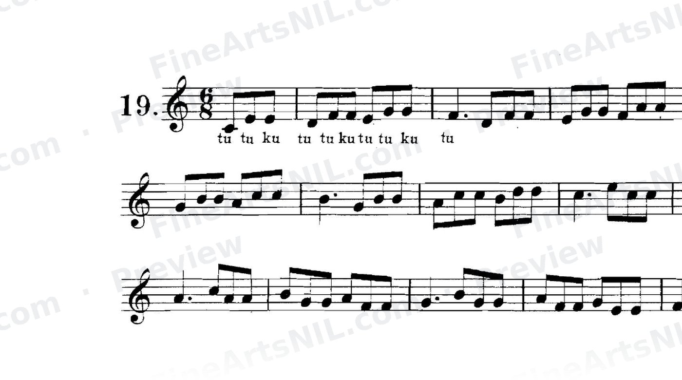 Triple Tonguing / No. 19