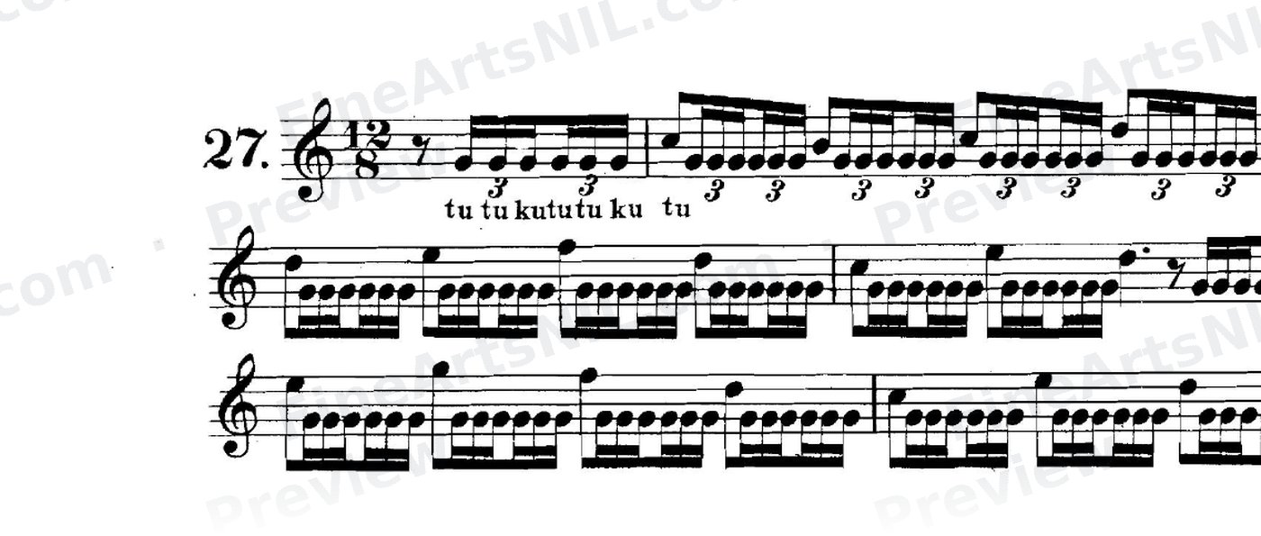 Triple Tonguing / No. 27
