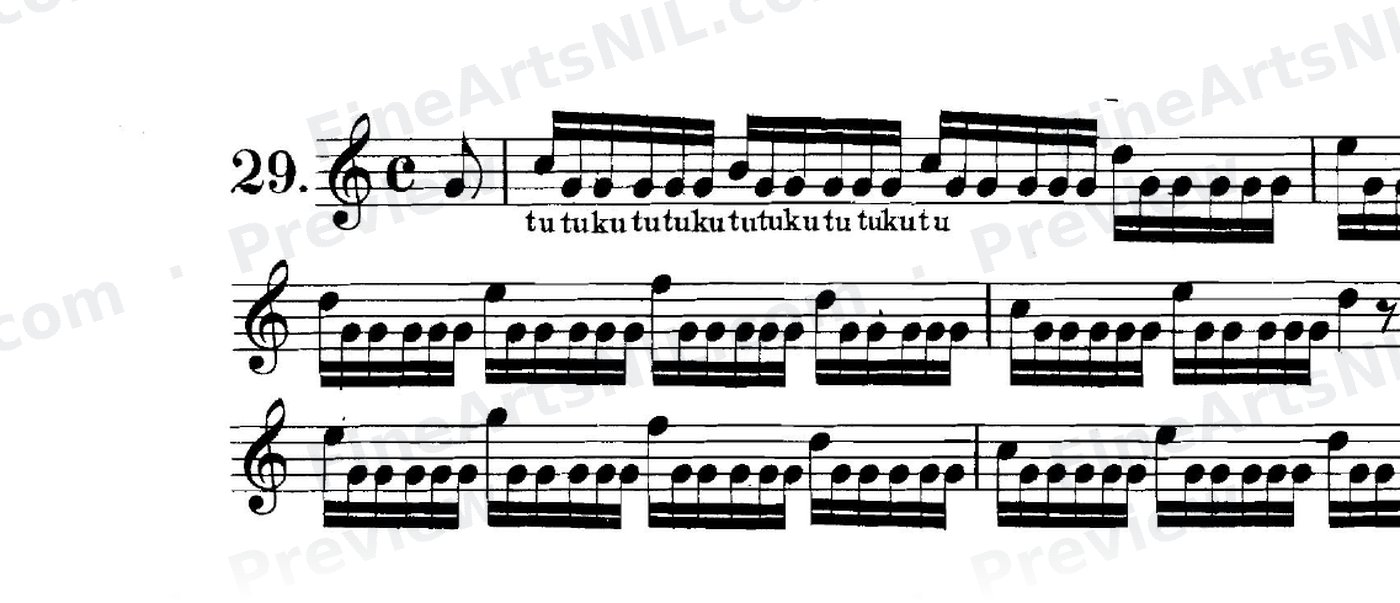Triple Tonguing / No. 29