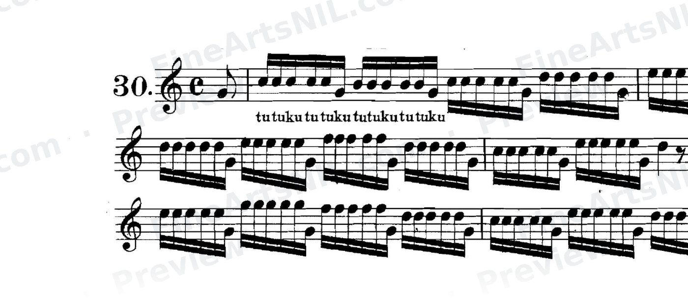 Triple Tonguing / No. 30