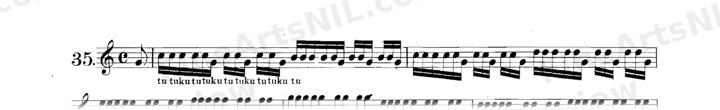 Triple Tonguing / No. 35