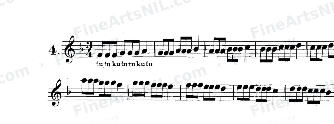 Triple Tonguing / No. 4