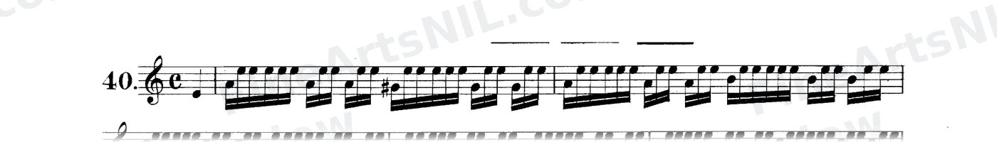 Triple Tonguing / No. 40