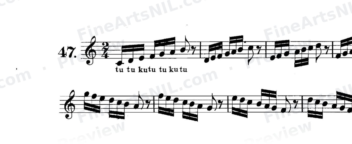 Triple Tonguing / No. 47